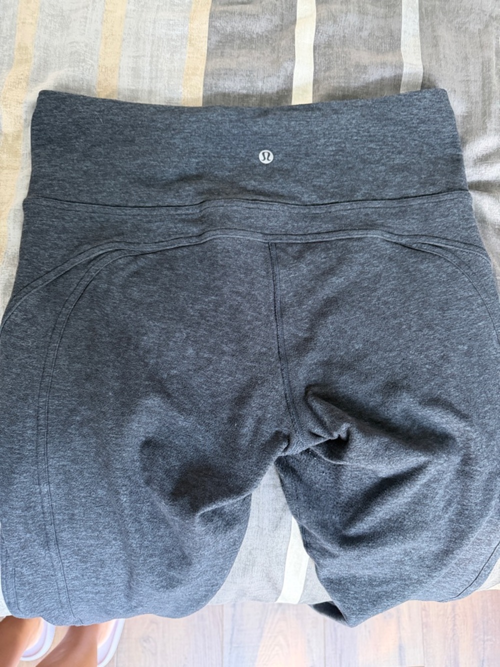 lululemon athletica Dark Charcoal High-Waist Leggings